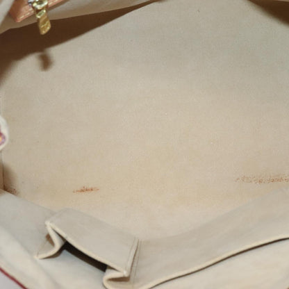 Louis Vuitton Hampstead, White, Canvas, tote