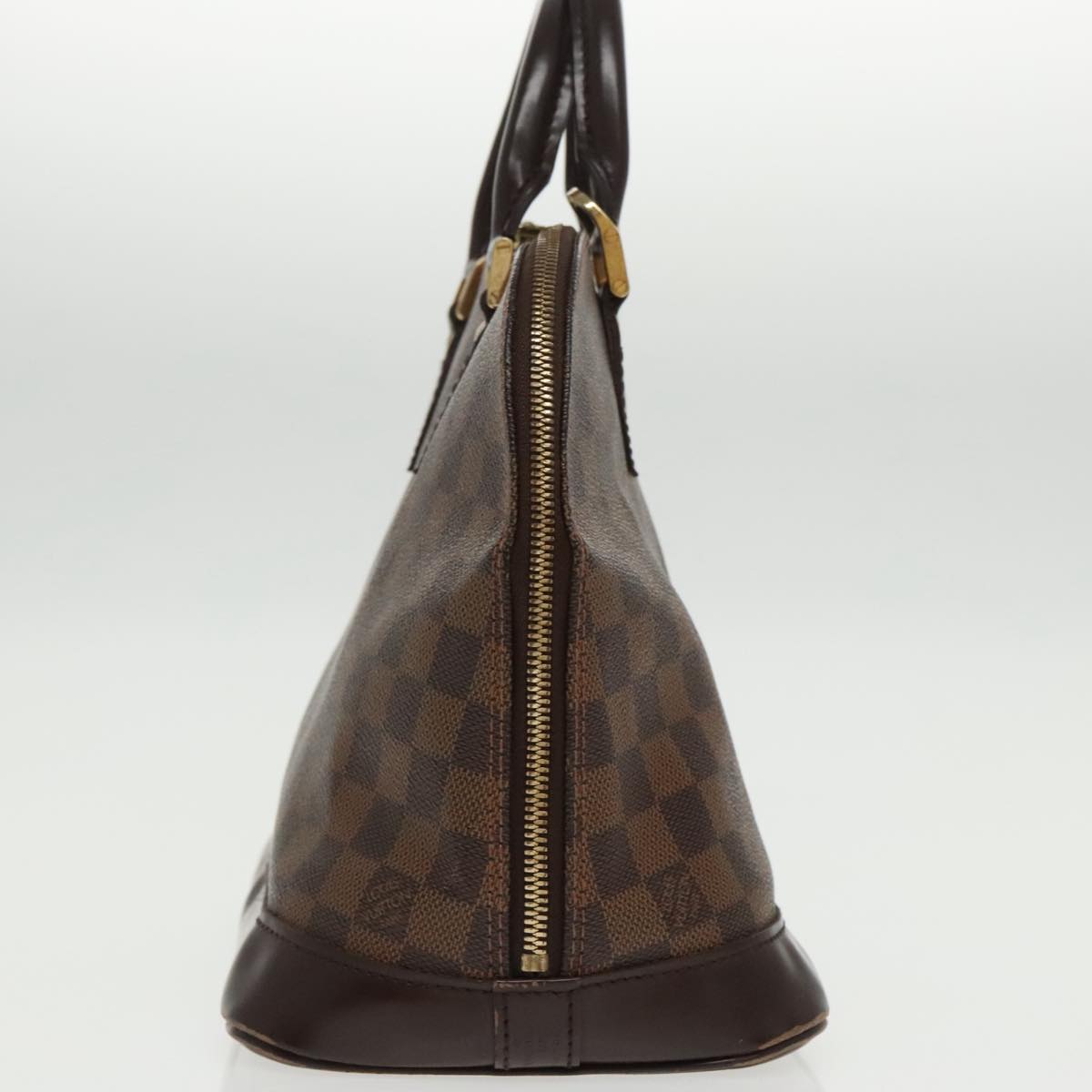 Louis Vuitton Vintage Alma Handbag Damier, BROWN, CANVAS, Handbag