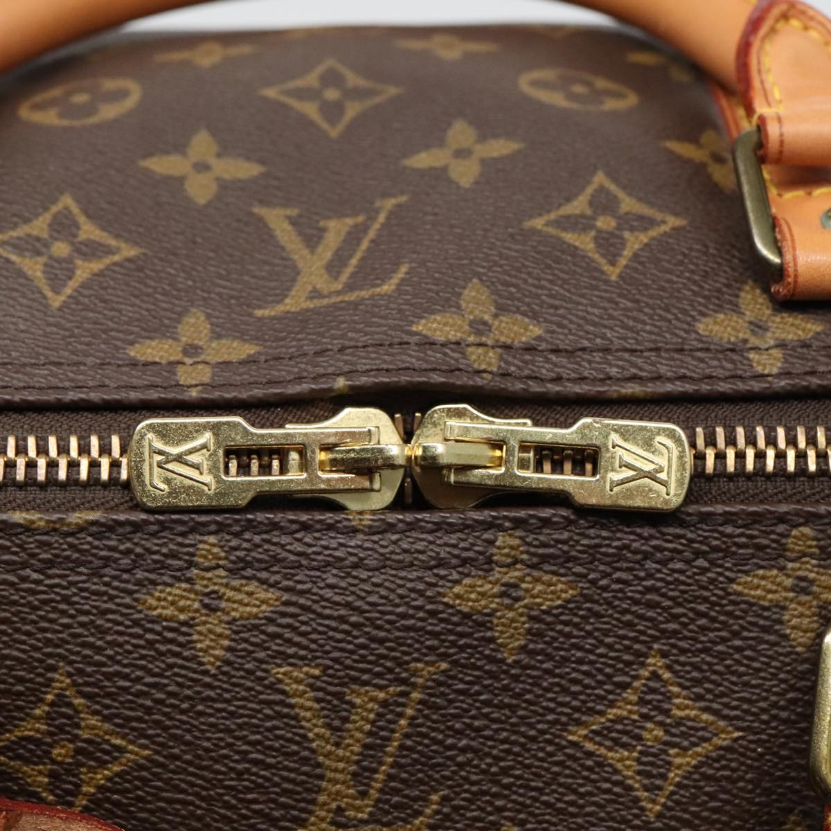 Louis Vuitton Keepall 60, Brown, Canvas, travel