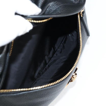 Versace Medusa, Black, Leather, backpack