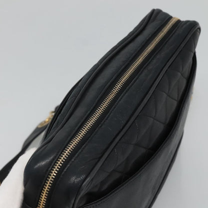 Chanel Camera, Black, Leather, shoulder