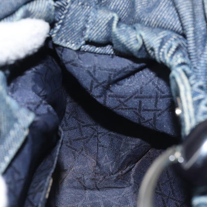 Dior Maris Pearl, Blue, Canvas, handbag
