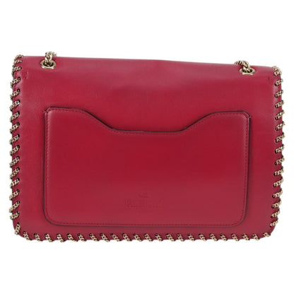Valentino Garavani Demilune, Pink, Leather, shoulder