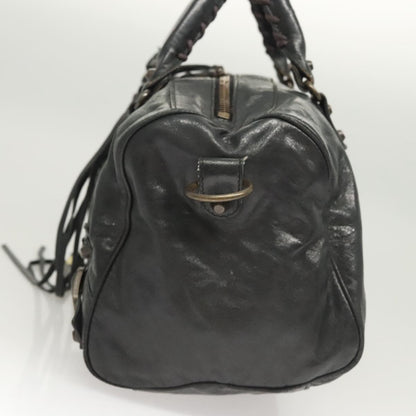 Balenciaga City, Black, Leather, handbag