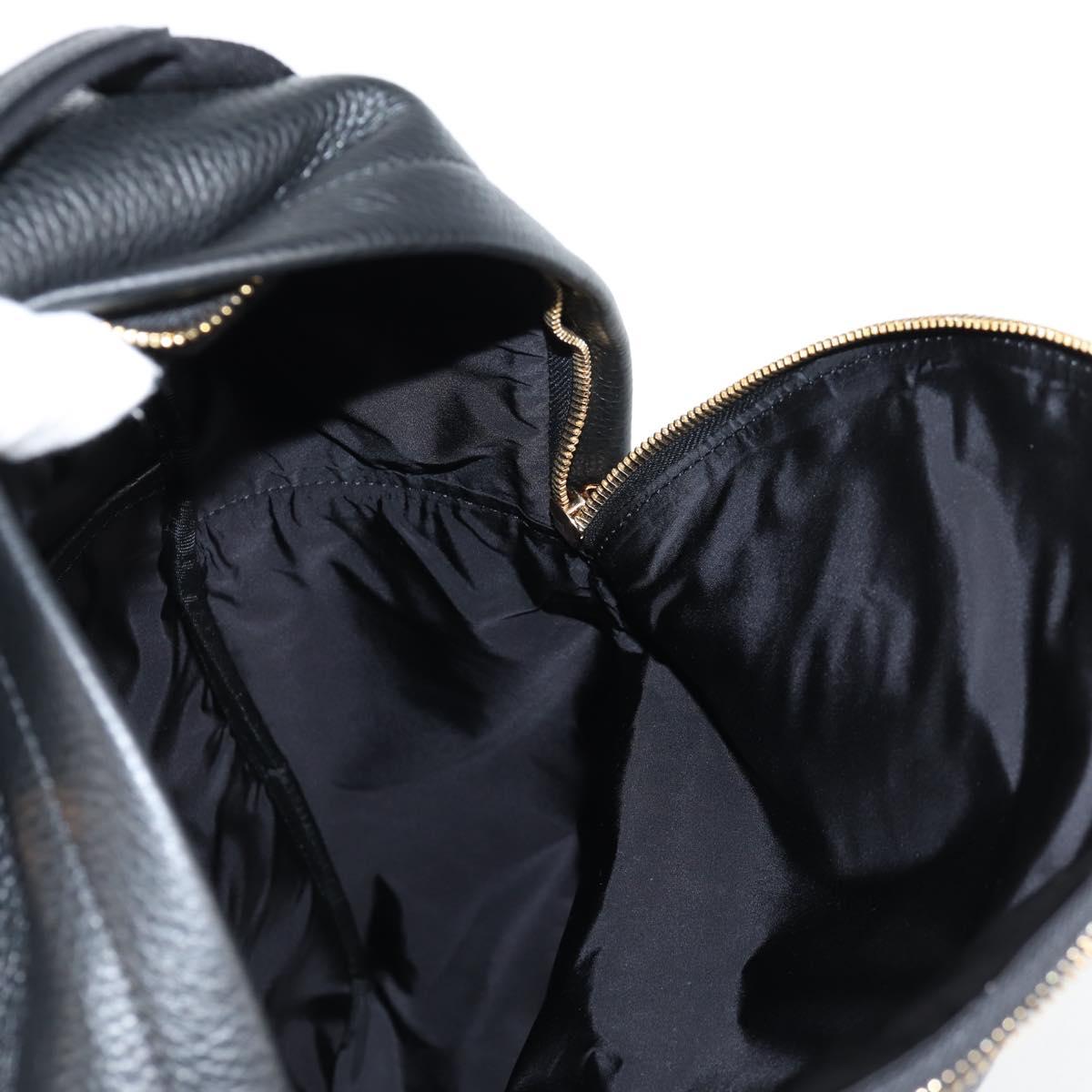 Versace Medusa, Black, Leather, backpack