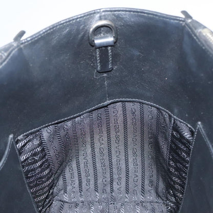 Prada Concept, Black, Leather, handbag