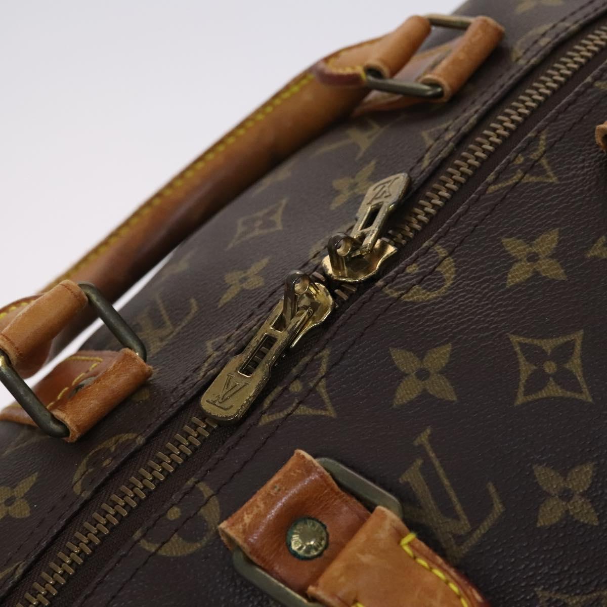Louis Vuitton Keepall 50, Brown, Canvas, travel
