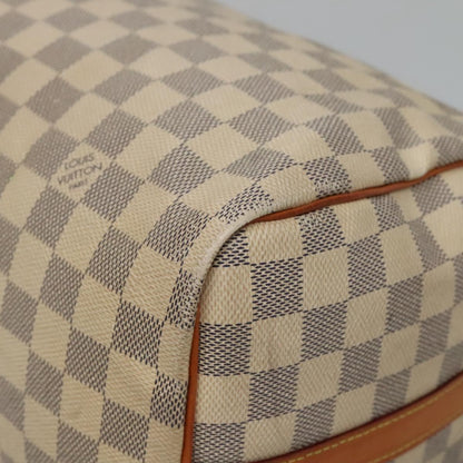 Louis Vuitton Speedy Bandoulière 30, White, Canvas, handbag