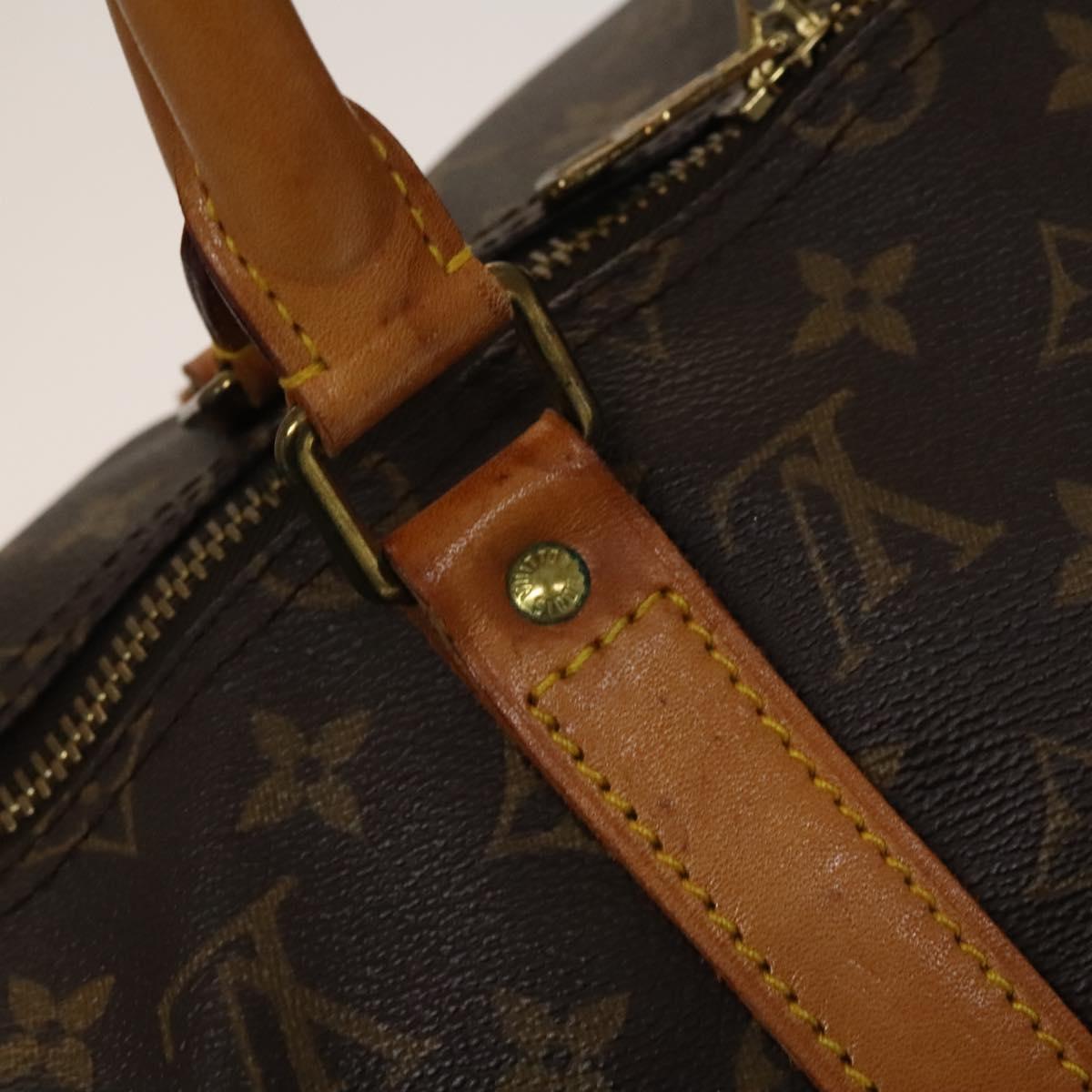 Louis Vuitton Keepall 50, Brown, Canvas, travel