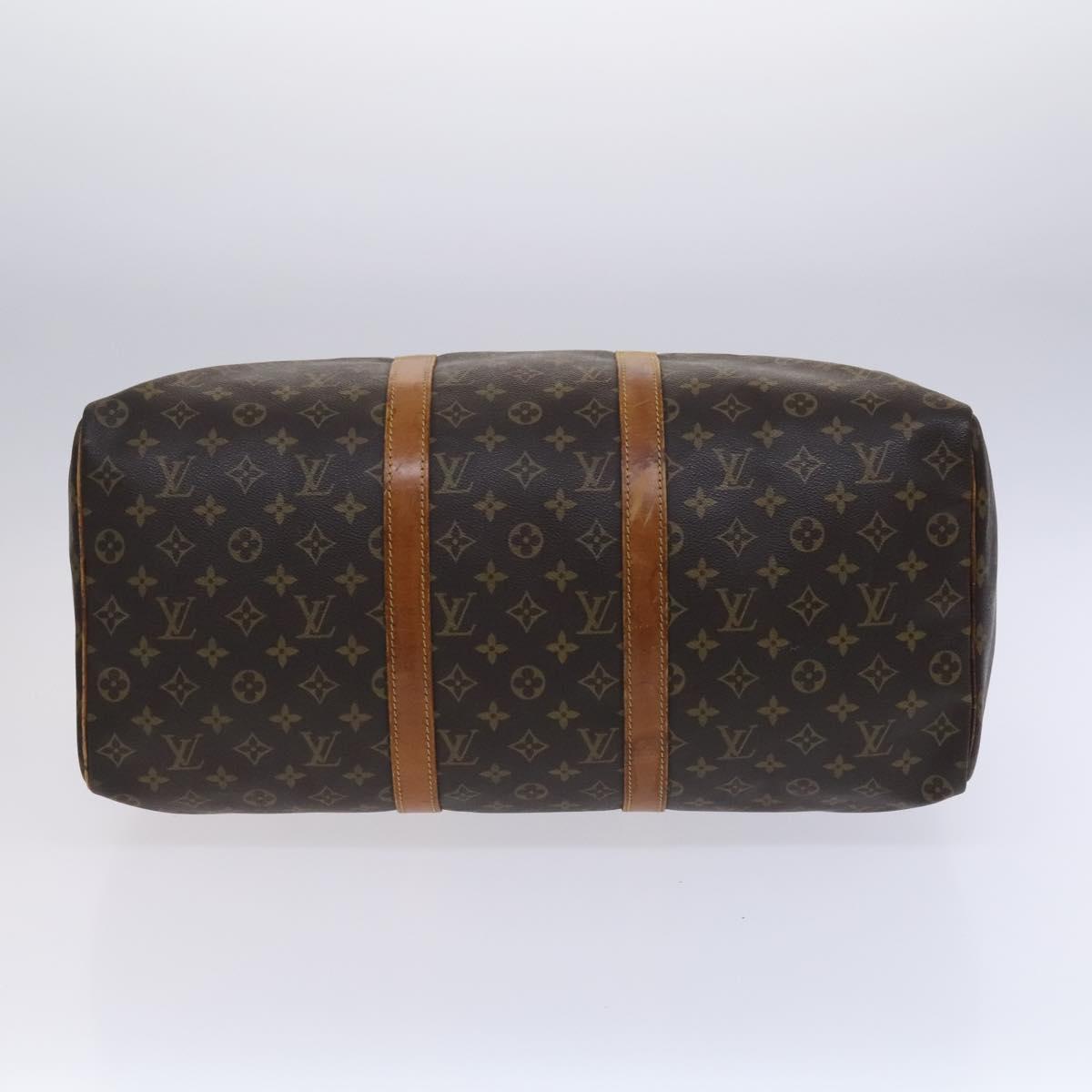 Louis Vuitton Keepall 50, Brown, Canvas, travel
