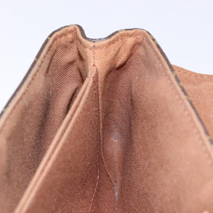 Louis Vuitton Marelle, Brown, Canvas, shoulder