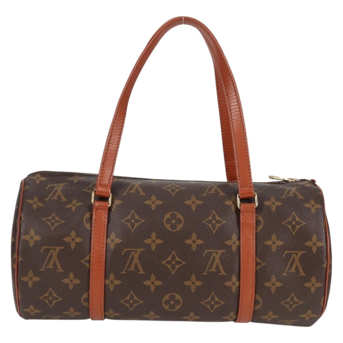 Louis Vuitton Papillon 30, Brown, Canvas, handbag