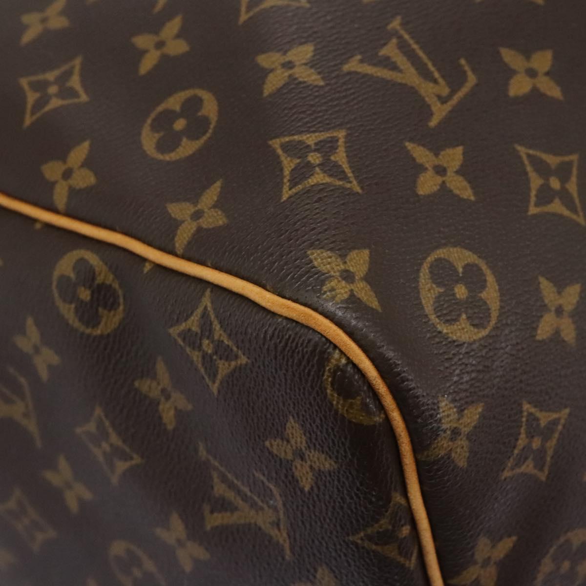 Louis Vuitton Keepall 60, Brown, Canvas, travel