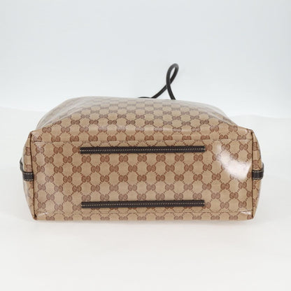 Gucci GG crystal, Beige, Canvas, tote