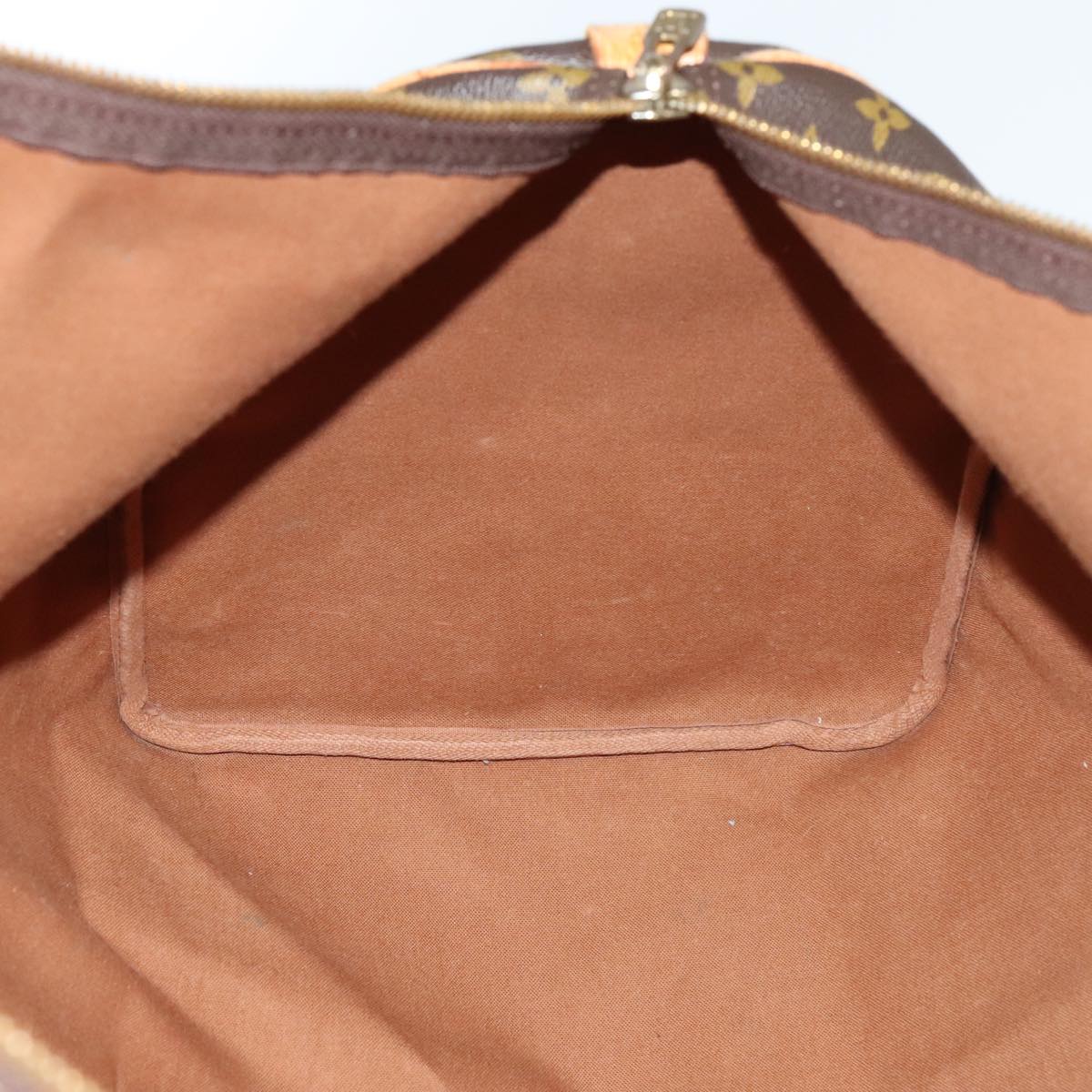 Louis Vuitton Keepall 60, Brown, Canvas, travel