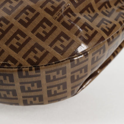 Fendi Zucchino, Brown, Canvas, handbag