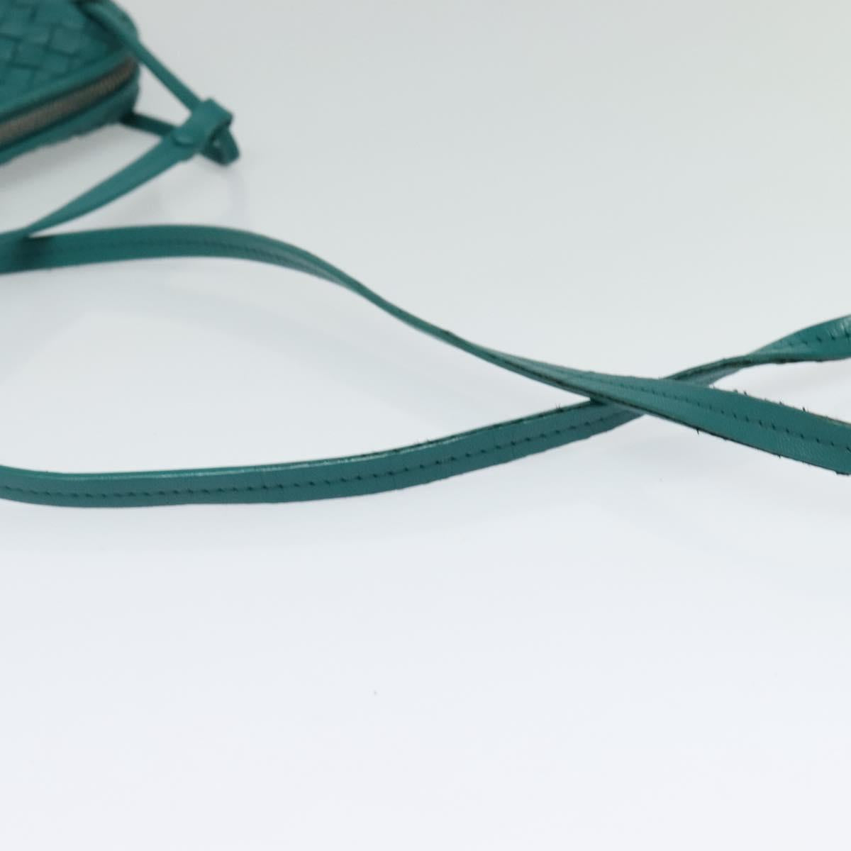 Bottega Veneta Intrecciato, Green, Leather, shoulder