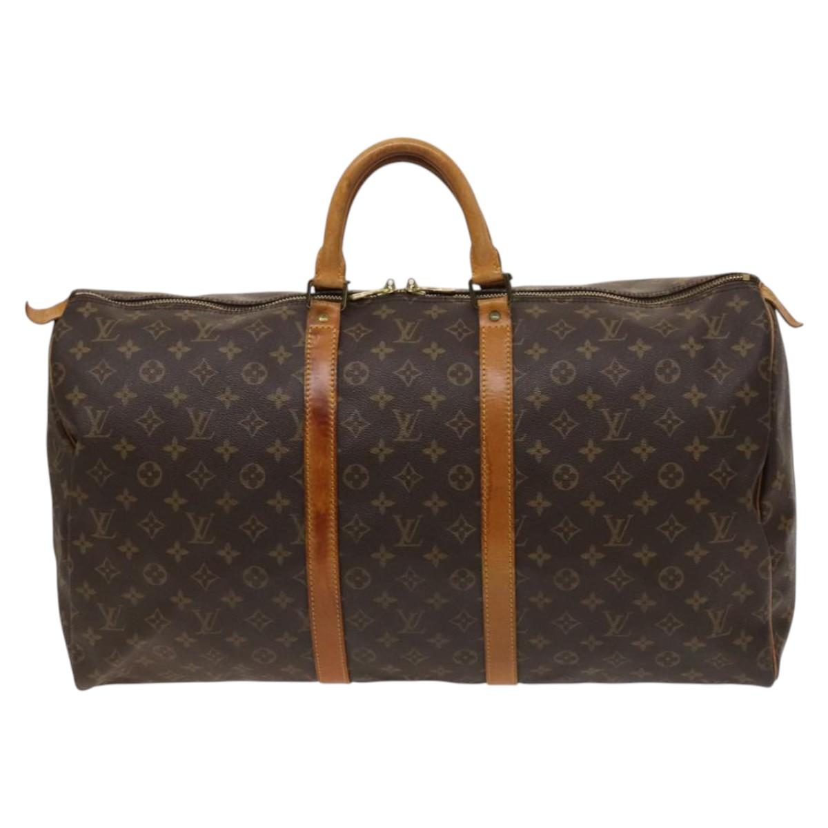 Louis Vuitton Keepall 55, Multicolour, Canvas, travel