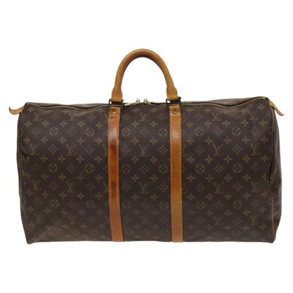 Louis Vuitton Keepall 55, Multicolour, Canvas, travel