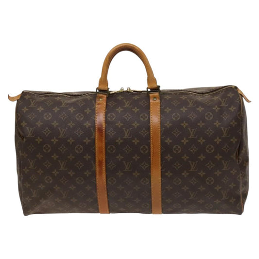 Louis Vuitton Keepall 55, Multicolour, Canvas, travel