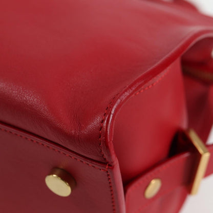 Saint Laurent Chyc, Red, Leather, handbag