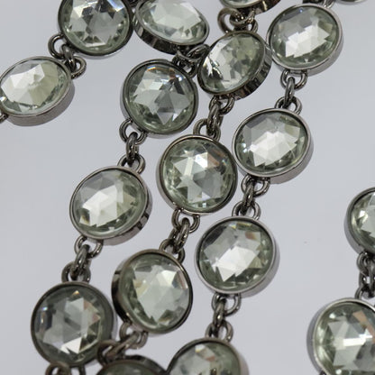 Miu Miu Crystal, White, Leather, shoulder