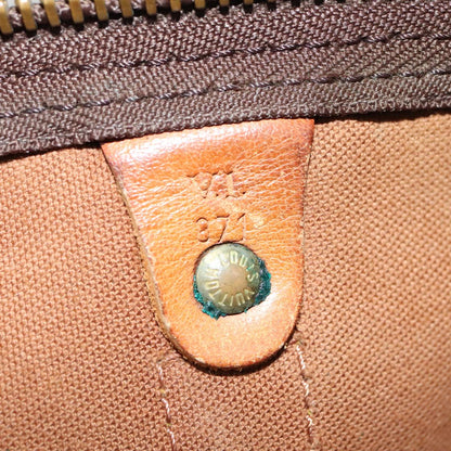 Louis Vuitton Keepall 60, Brown, Canvas, travel