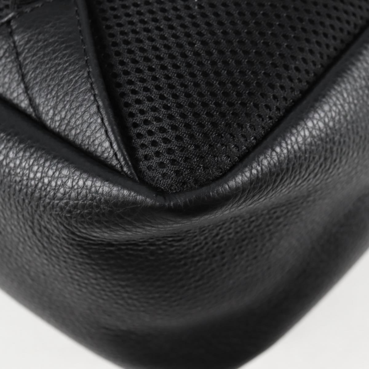 Versace Medusa, Black, Leather, backpack