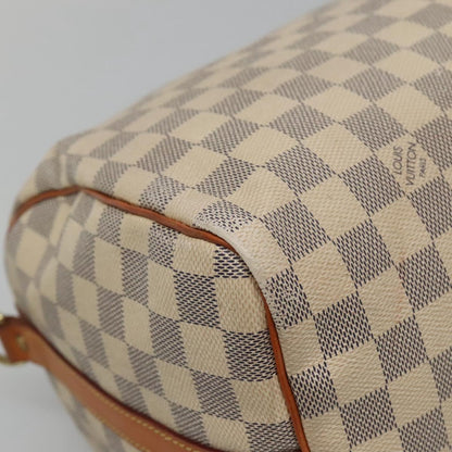 Louis Vuitton Speedy Bandoulière 30, White, Canvas, handbag