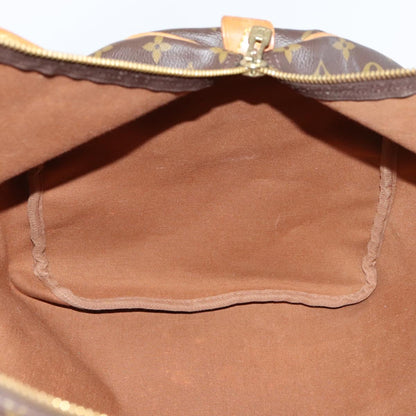 Louis Vuitton Keepall 60, Brown, Canvas, travel