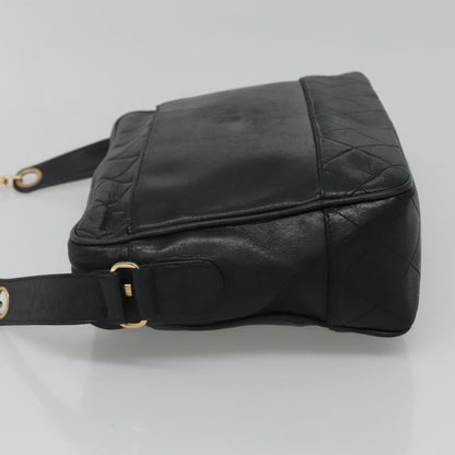 Chanel Camera, Black, Leather, shoulder