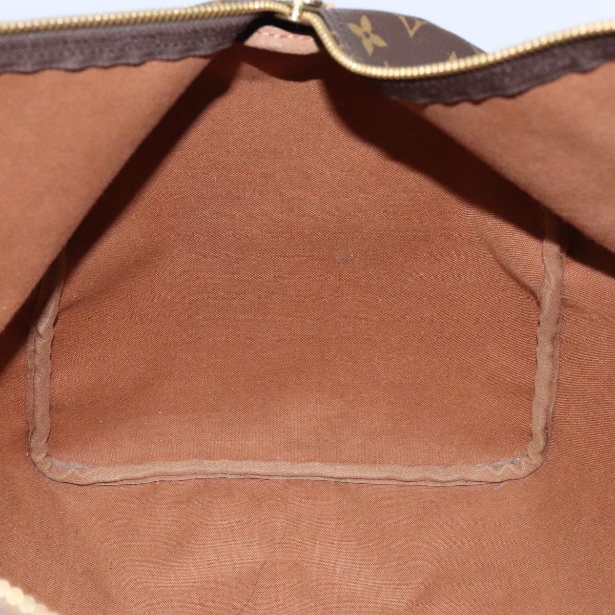 Louis Vuitton Keepall 55, Brown, Canvas, travel