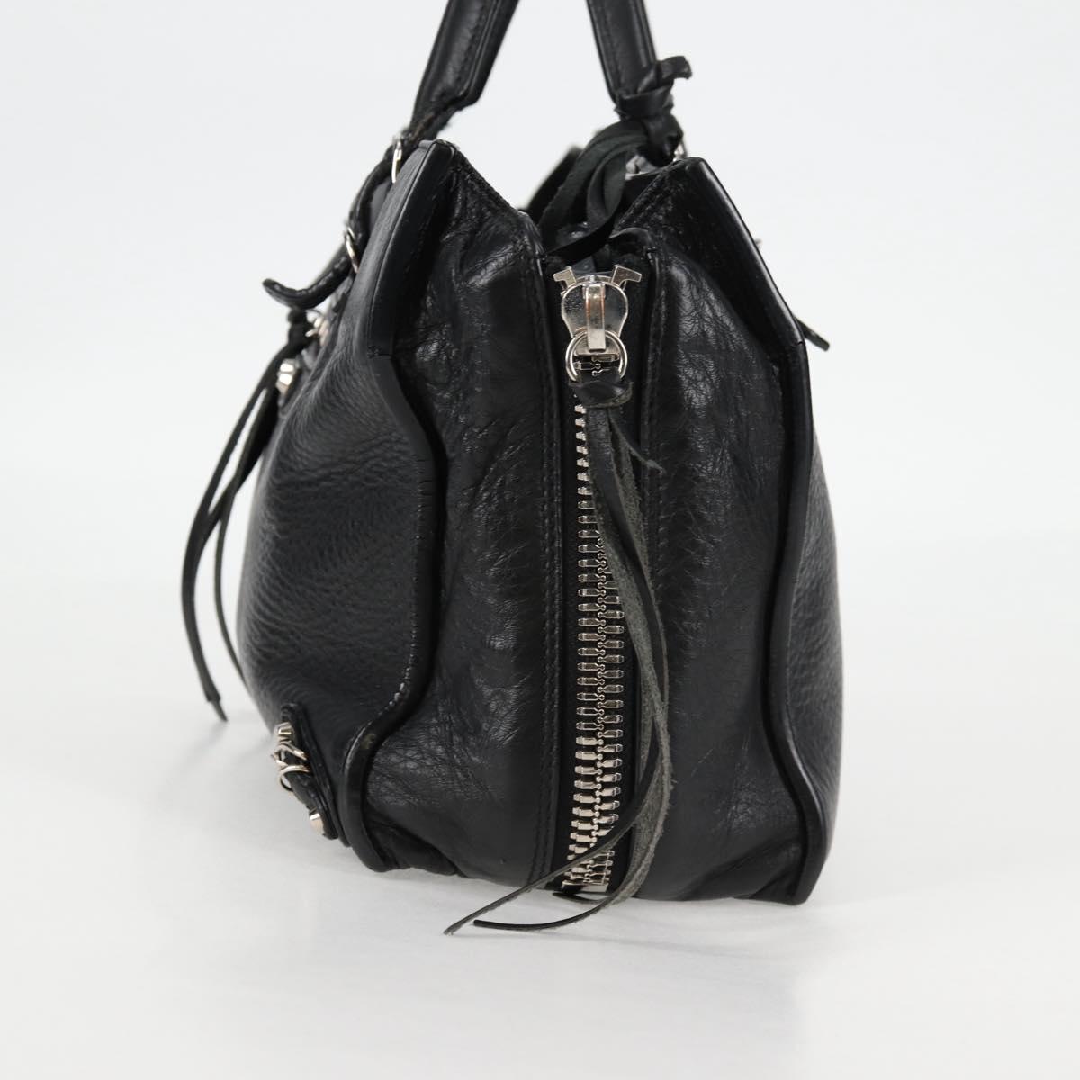 Balenciaga Papier, Black, Leather, handbag