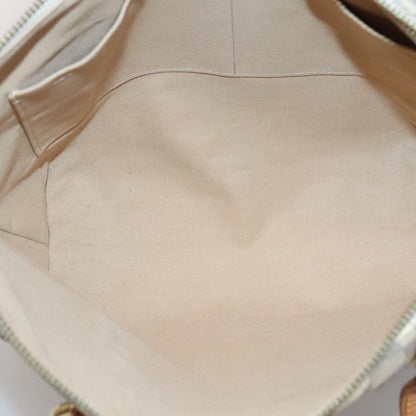 Louis Vuitton Totally, White, Canvas, tote