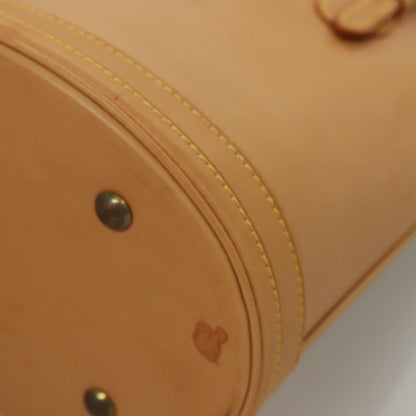 Louis Vuitton Bucket PM, Beige, Leather, shoulder