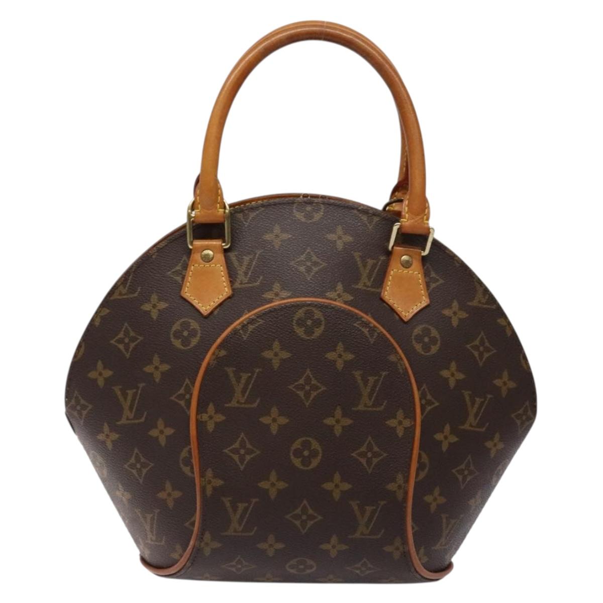 Louis Vuitton Ellipse, Brown, Canvas, handbag