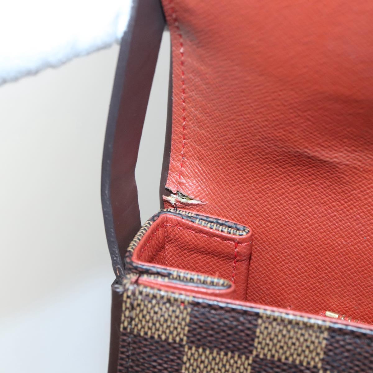 Louis Vuitton Tribeca, Brown, Canvas, shoulder