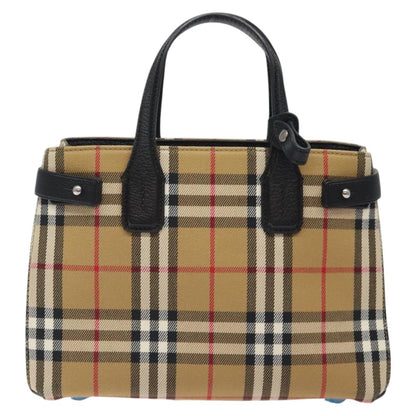 Burberry The Banner, Beige, Canvas, tote