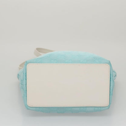 Gucci GG canvas, Blue, Canvas, tote