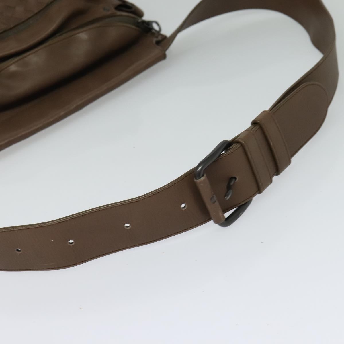 Bottega Veneta Intrecciato, Brown, Leather, shoulder
