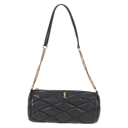Yves Saint Laurent, Black, Leather, shoulder