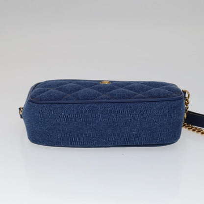 Versace, Blue, Denim - Jeans, shoulder