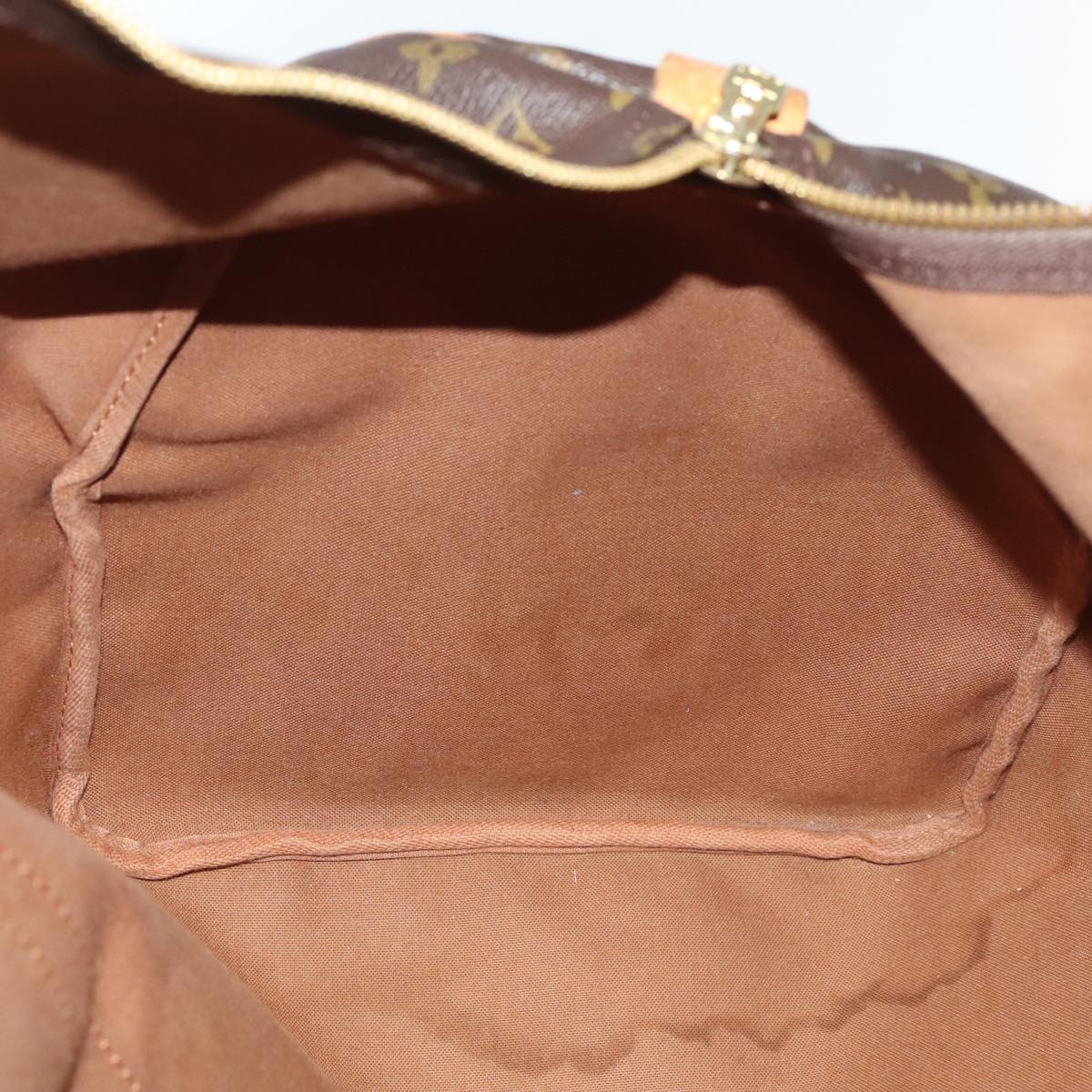 Louis Vuitton Keepall 60, Brown, Canvas, travel