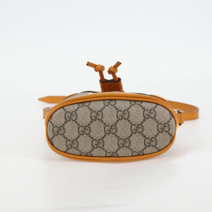 Gucci GG canvas, Beige, Canvas, shoulder