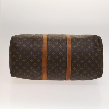Louis Vuitton Keepall 50, Brown, Canvas, travel