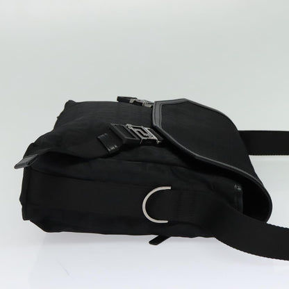 Versace, Black, Canvas, shoulder