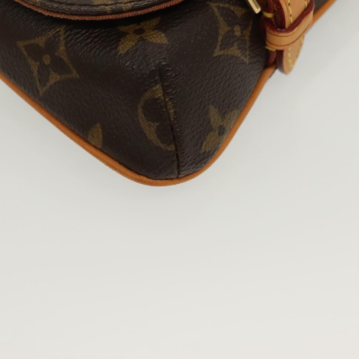 Louis Vuitton Marelle, Brown, Canvas, clutch
