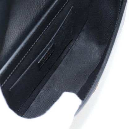 Versace Medusa, Black, Leather, shoulder