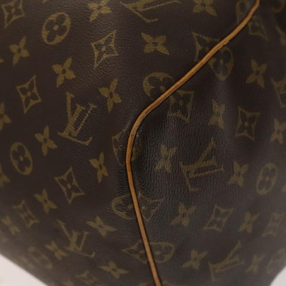 Louis Vuitton Keepall 55, Brown, Canvas, travel