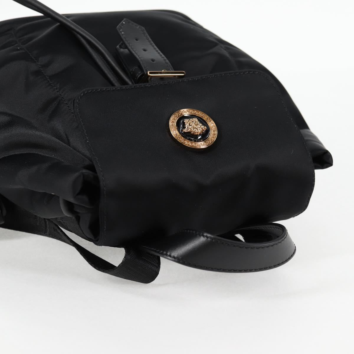 Versace Medusa, Black, NYLON, backpack